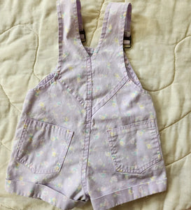 Hush Puppies Lavendar Goose Shortalls 9/12M