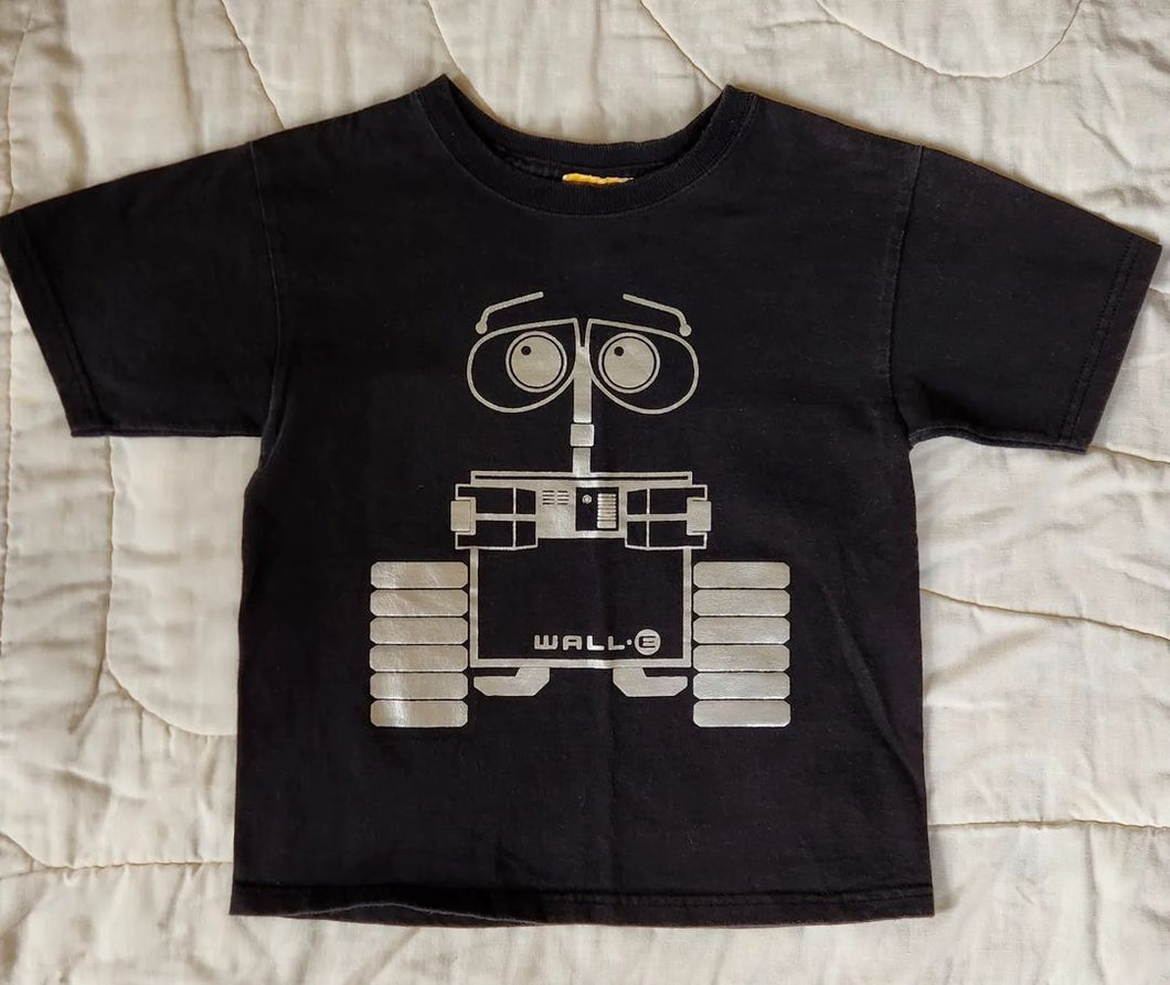 Wall-E Silver Metallic Graphic  t-shirt 5/6