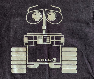 Wall-E Silver Metallic Graphic  t-shirt 5/6