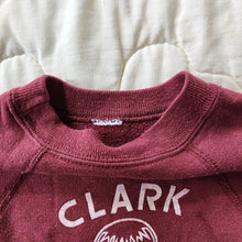 Load image into Gallery viewer, Clark University Maroon Sweatshirt 2t
