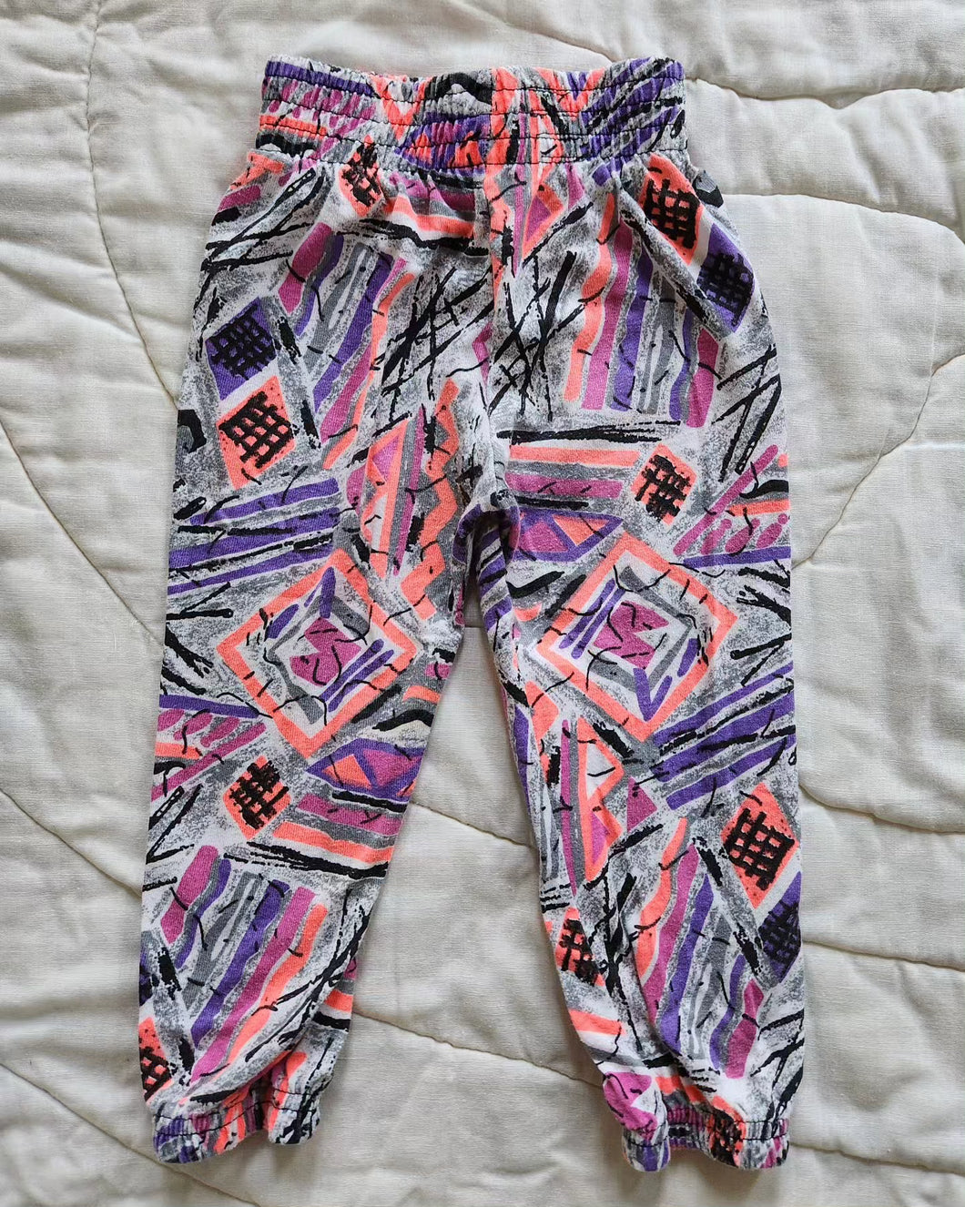 Go Getter 90s Abstract Cotton Pants 2T