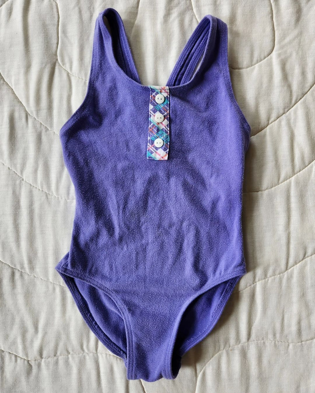 Bary Shaikov Kids Purple Leotard 4/5