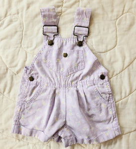 Hush Puppies Lavendar Goose Shortalls 9/12M