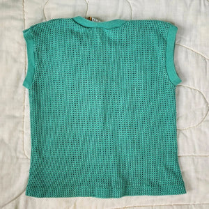 Speed Limit Green Mesh Top 2/3t