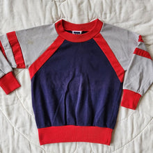 Load image into Gallery viewer, Levi&#39;s Red and Blue Raglan Sweatshirt 4
