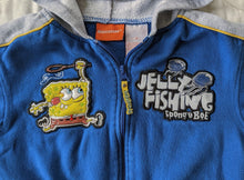 Load image into Gallery viewer, Nickelodeon SpongeBob Jelly Fishing Hoodie 24M
