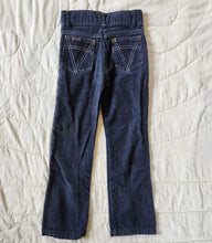 Load image into Gallery viewer, Billy the Kid Dark Navy Corduroy Pants 7 Slim
