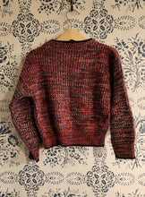 Load image into Gallery viewer, Red Heathered Sweater 3/4
