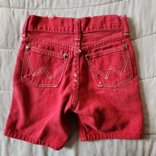 Load image into Gallery viewer, Wranger For Girls Cerise Reddish Pink Denim Shorts 3t
