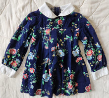 Load image into Gallery viewer, Youngland Oriental Floral Chamois Mini Dress 2t
