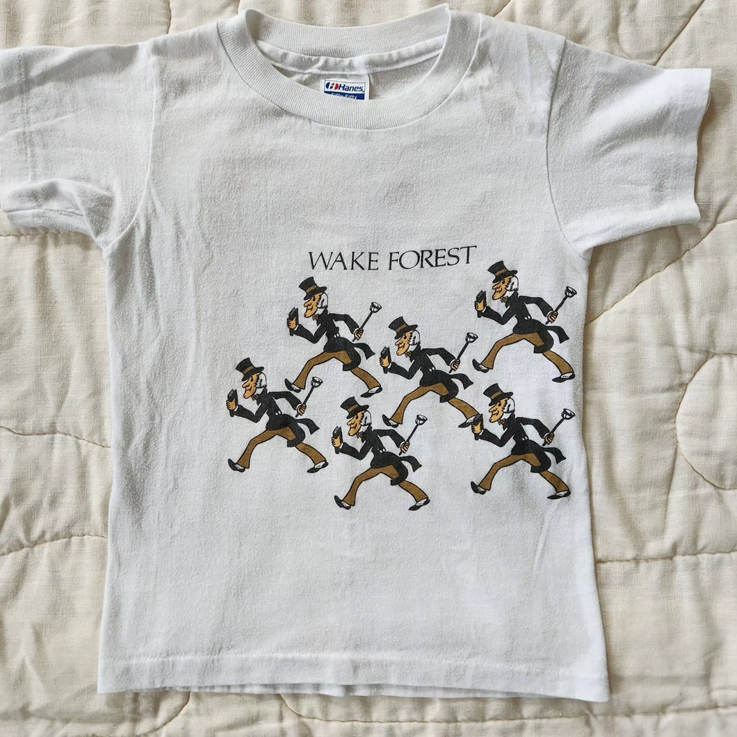 Wake Forest Collage Front and Back Print T-Shirt 6/7