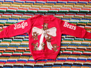 Jingle Bears Bell Sweatshirt 6/9M