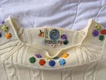 Load image into Gallery viewer, Beewear Sportswear LTD Acrylic Floral Sweater
