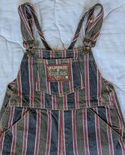 Load image into Gallery viewer, Guess Wilderness Striped Overalls 4T
