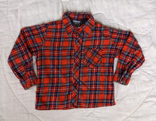 Load image into Gallery viewer, Jc Penney Toddletime Red Plaid Shirt 3T
