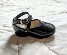 Load image into Gallery viewer, Black Patient Leather Cross Strap Mary Janes 3
