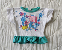 Load image into Gallery viewer, Cuties by Judy Elephant Gardening Boxy Top 12/24M
